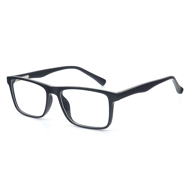 Classic Rectangle Narrow Frame Glasses Custom Stylish Protective Affordable Eyewear for Men