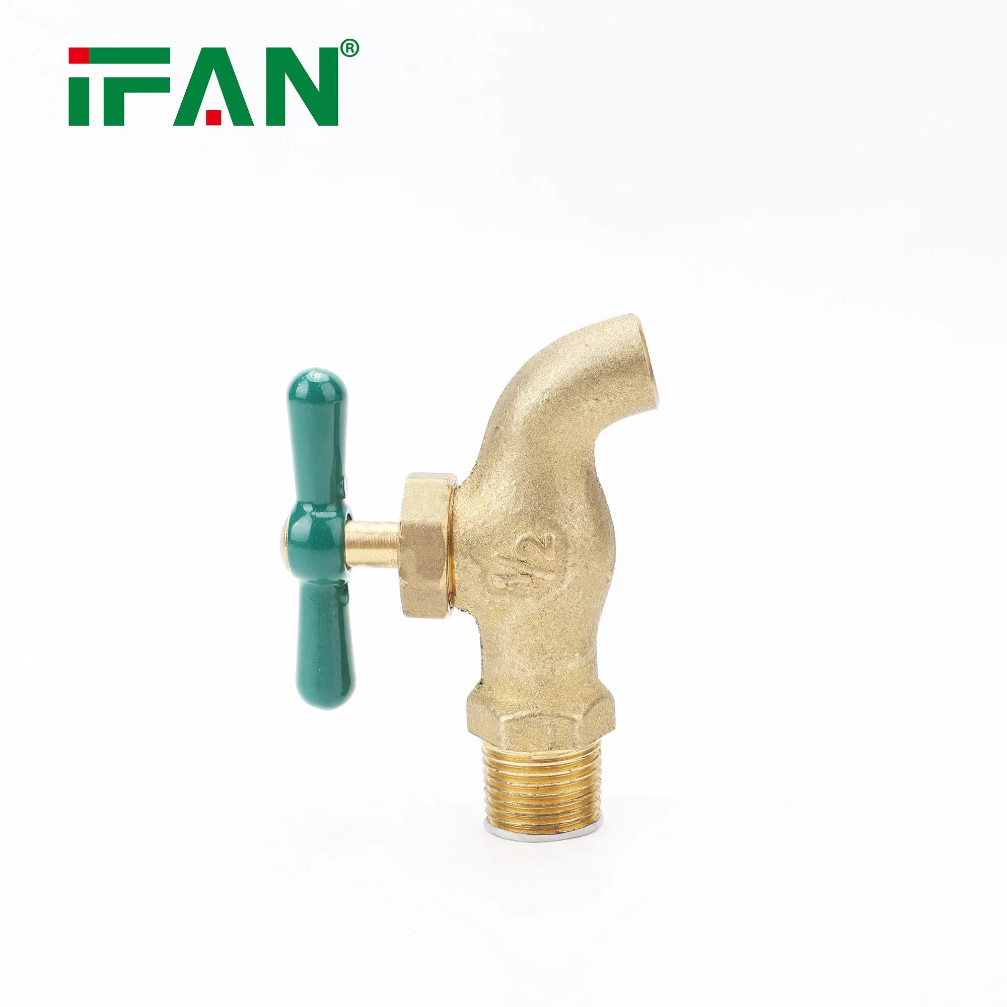 Латунный кран 1/2" для водоснабжения IFAN