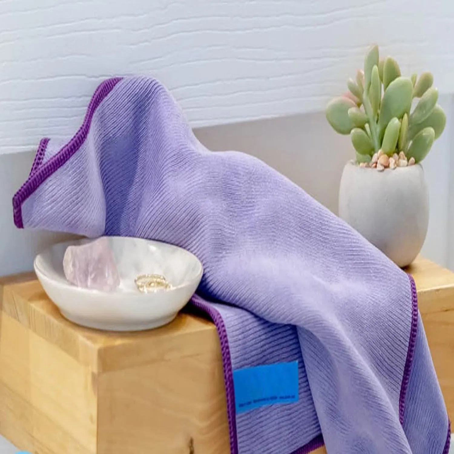 Microfiber Glass Cleaning Towel Wine Glass Cloth