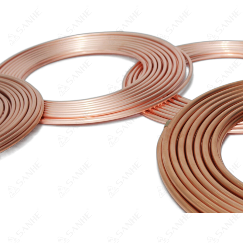 Air Conditioning Pancake Coil Copper Tube Coiled Copper Tube