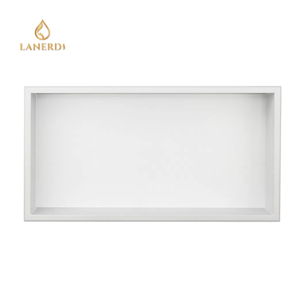 Встраиваемая ниша для душа из нержавеющей стали Brushed Nickel