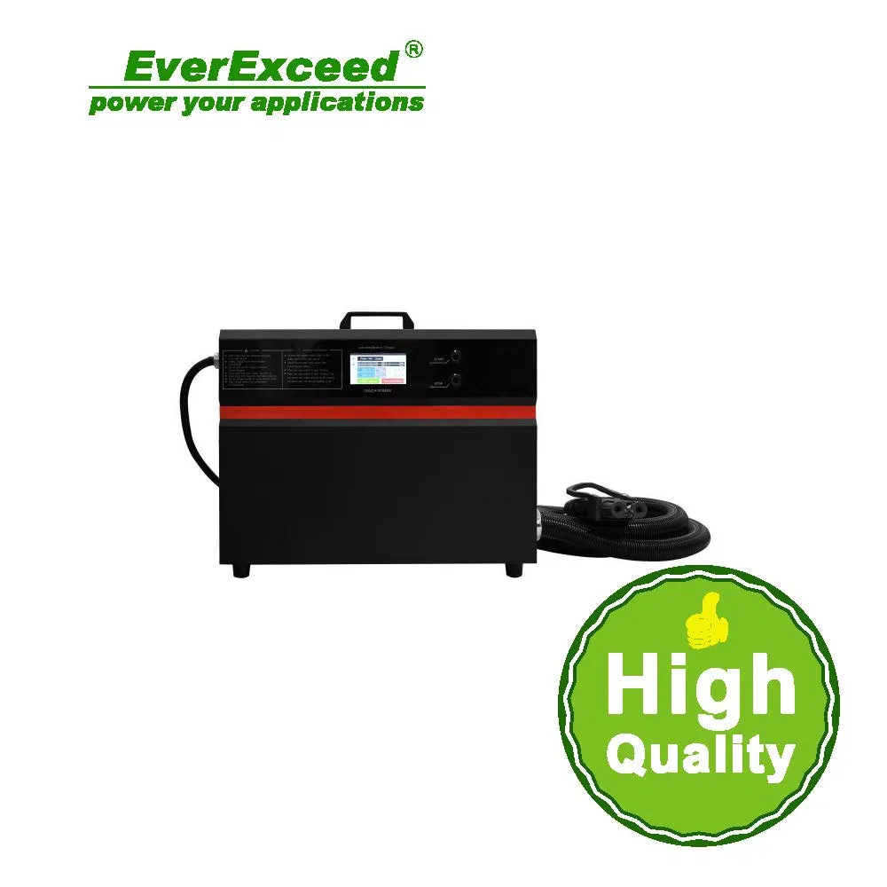 Electric Quick Everexceed 100A Intelligent Lithium 6kw Battery Charger with Factory Price