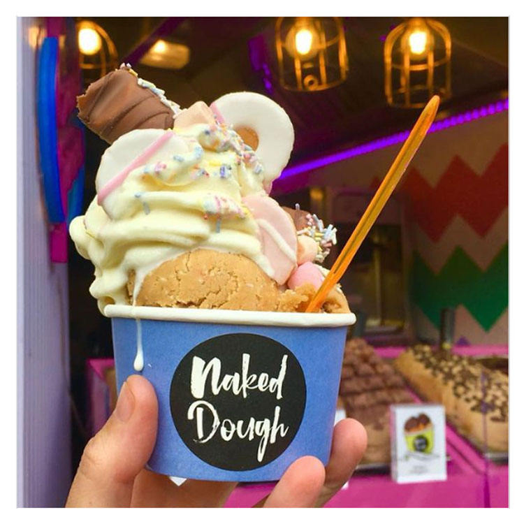 Cold Ice Cream Yogurt Paper Cups with Double PE Coating Lining