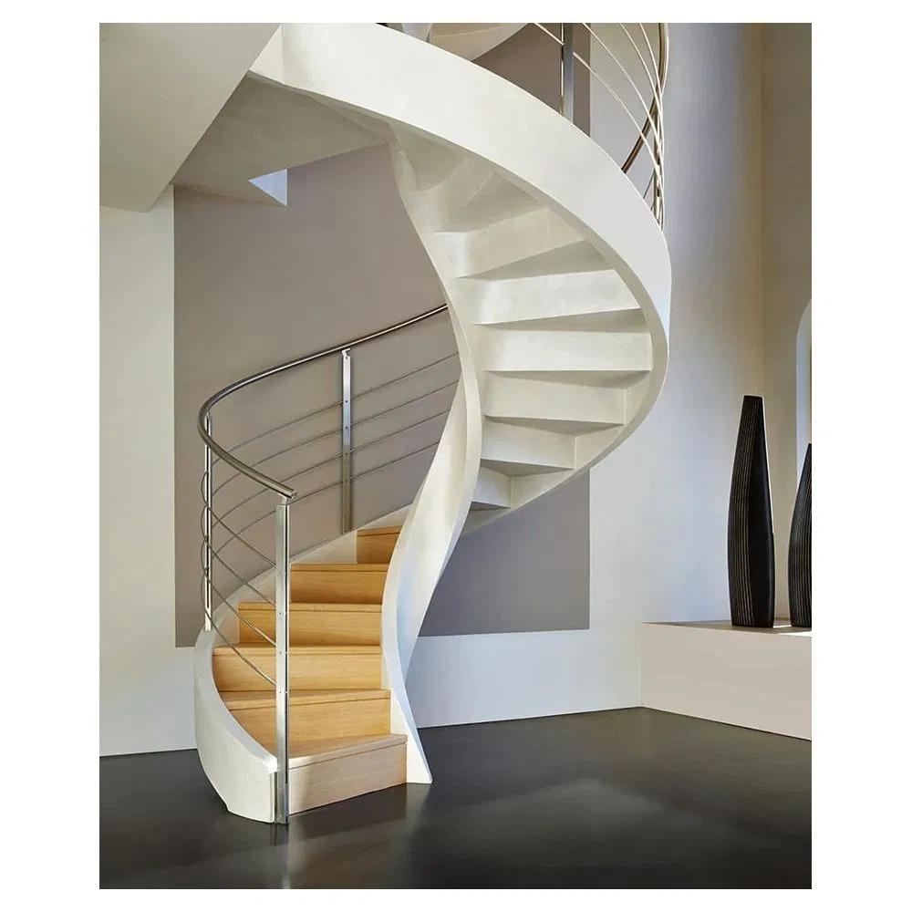 Orient Spiral Stair Heavy Duty Metal Frame Industrial Style Factory Warehouse Staircase