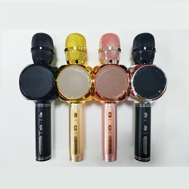 Ys-63 Bluetooth Microphone, Wireless Karaoke Bt Speaker Hand Microphone