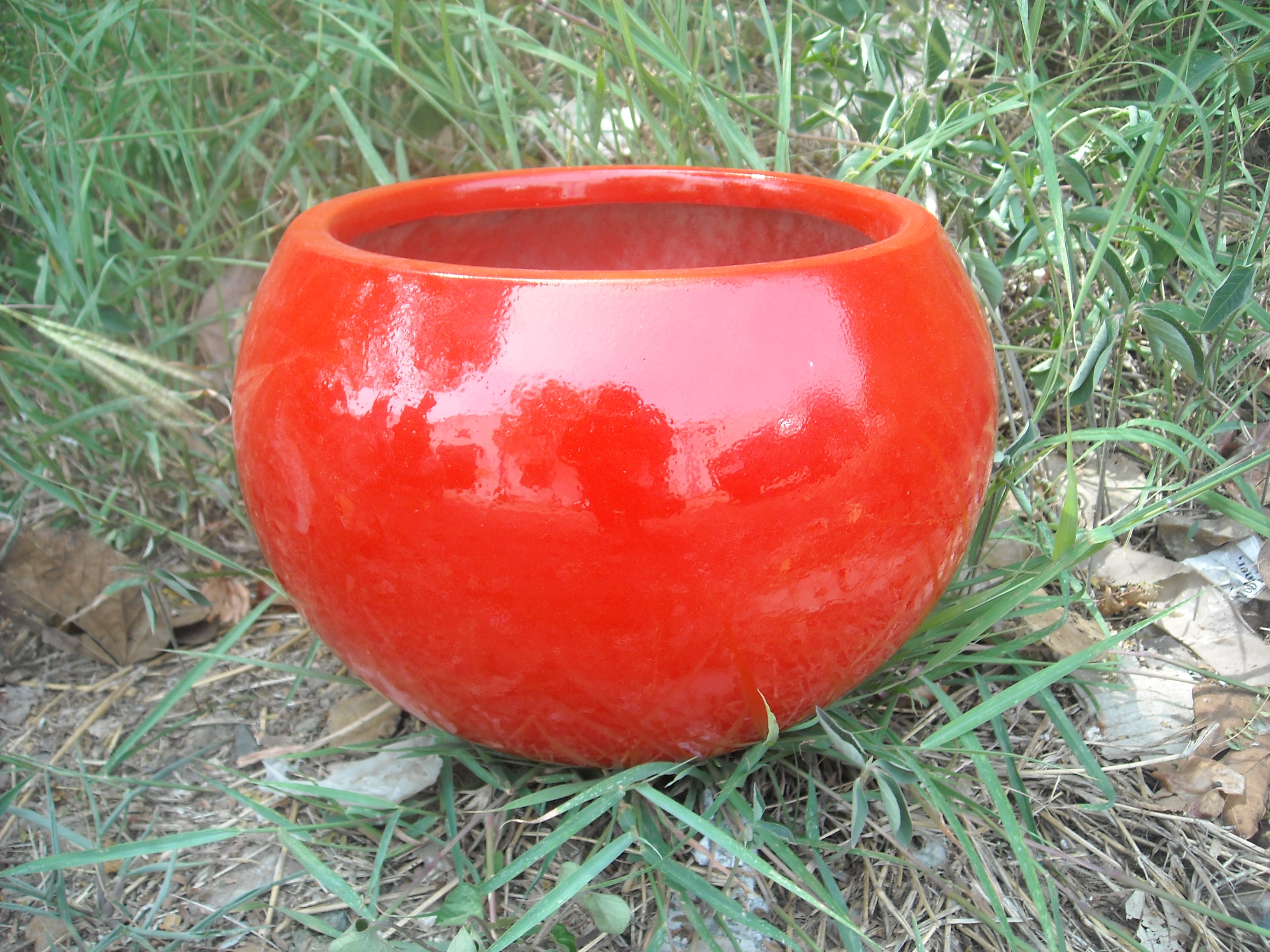 Горшок садовый круглый FRP классический