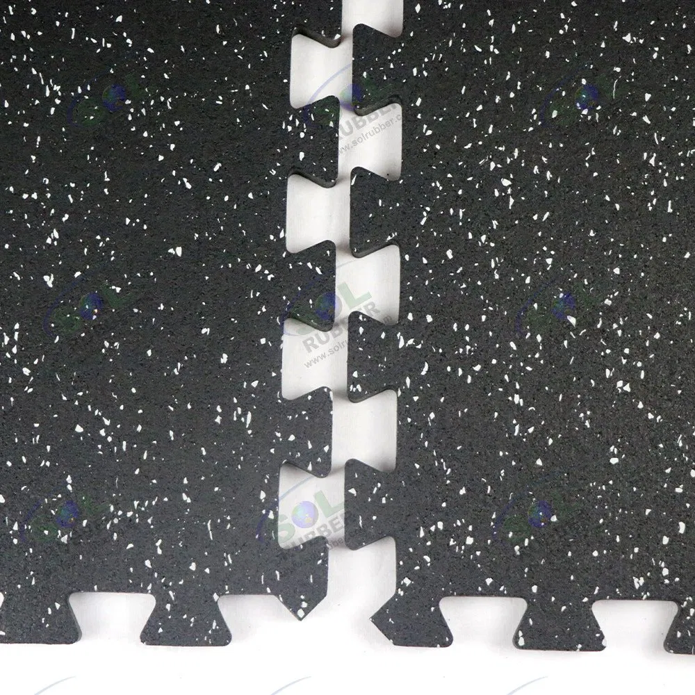 Sol Rubber EVA Foam Mats with Rubber Top Interlocking Floor Tiles Mat