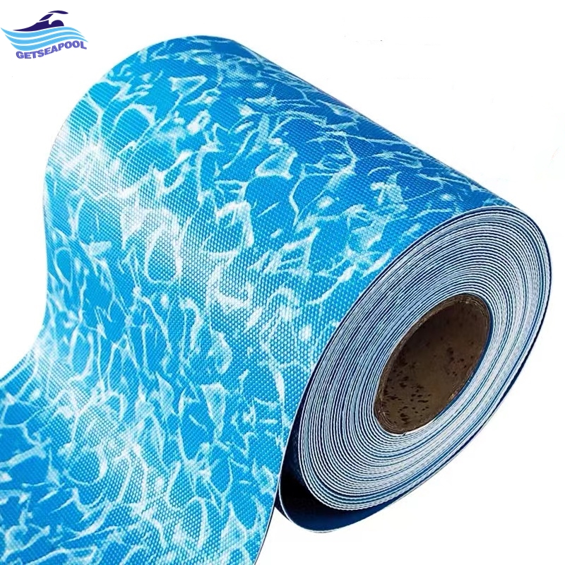 Non-Slip Ocean Colors Swimming Foil PVC Vinyl Pool Liners