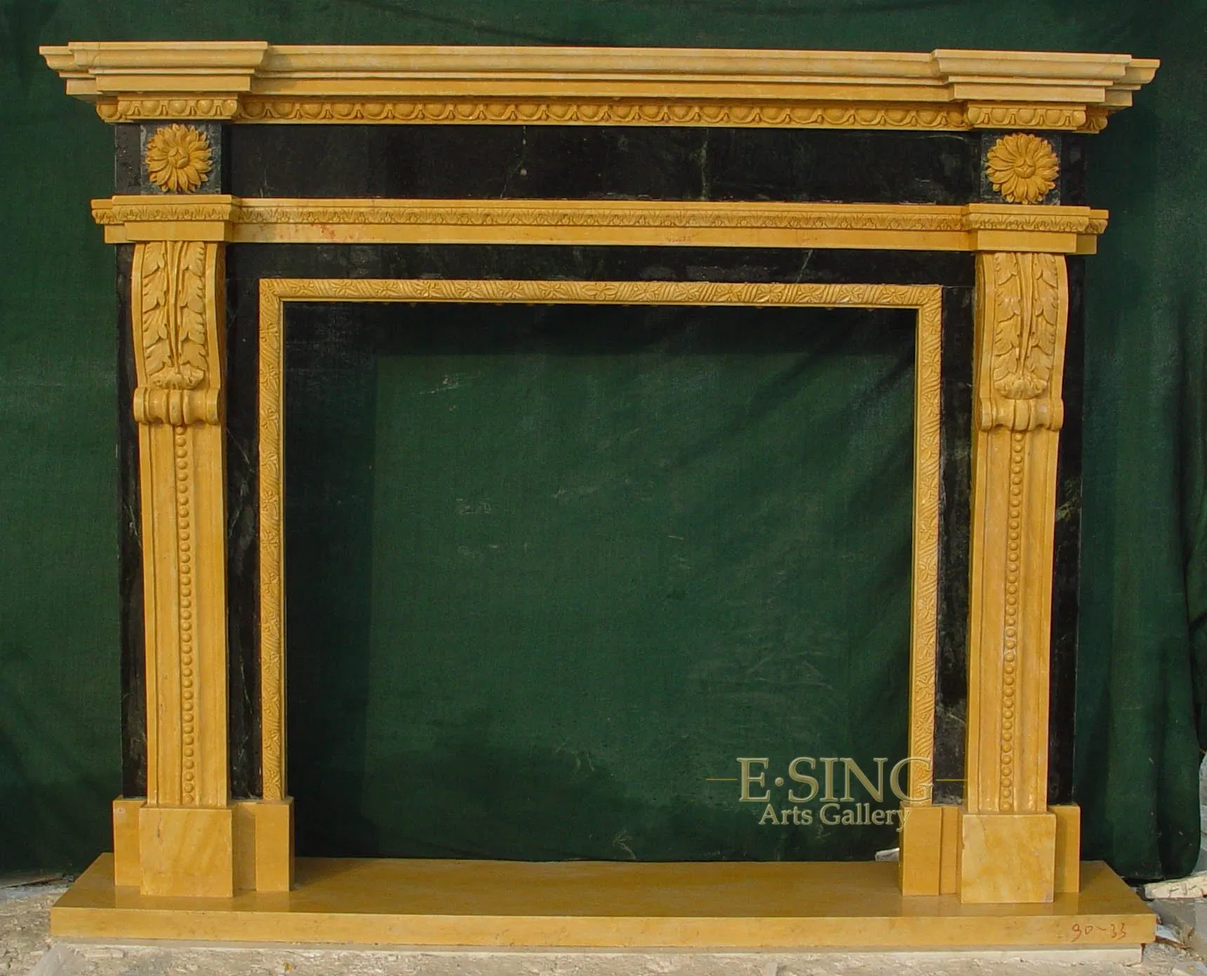 Mix Color Fancy Fireplace Classic European Fireplace