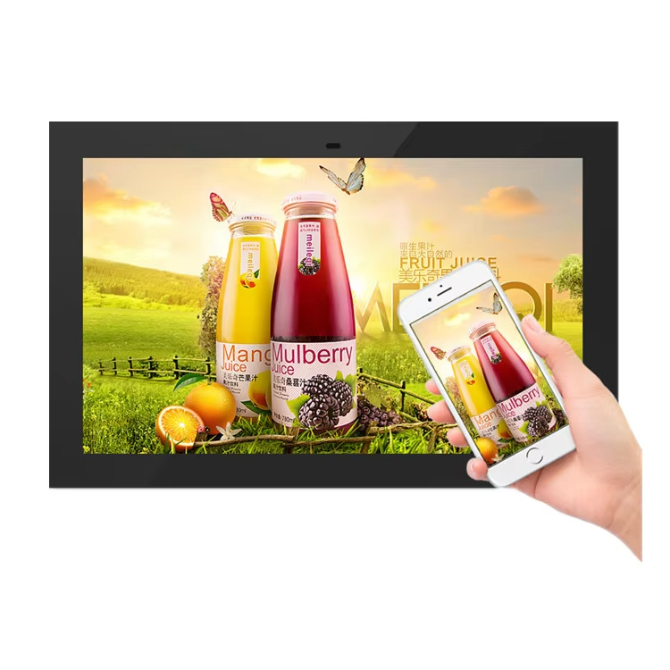 55 Inch Outdoor Wall Mounted Digital Signage with Capacitive Touchscreen