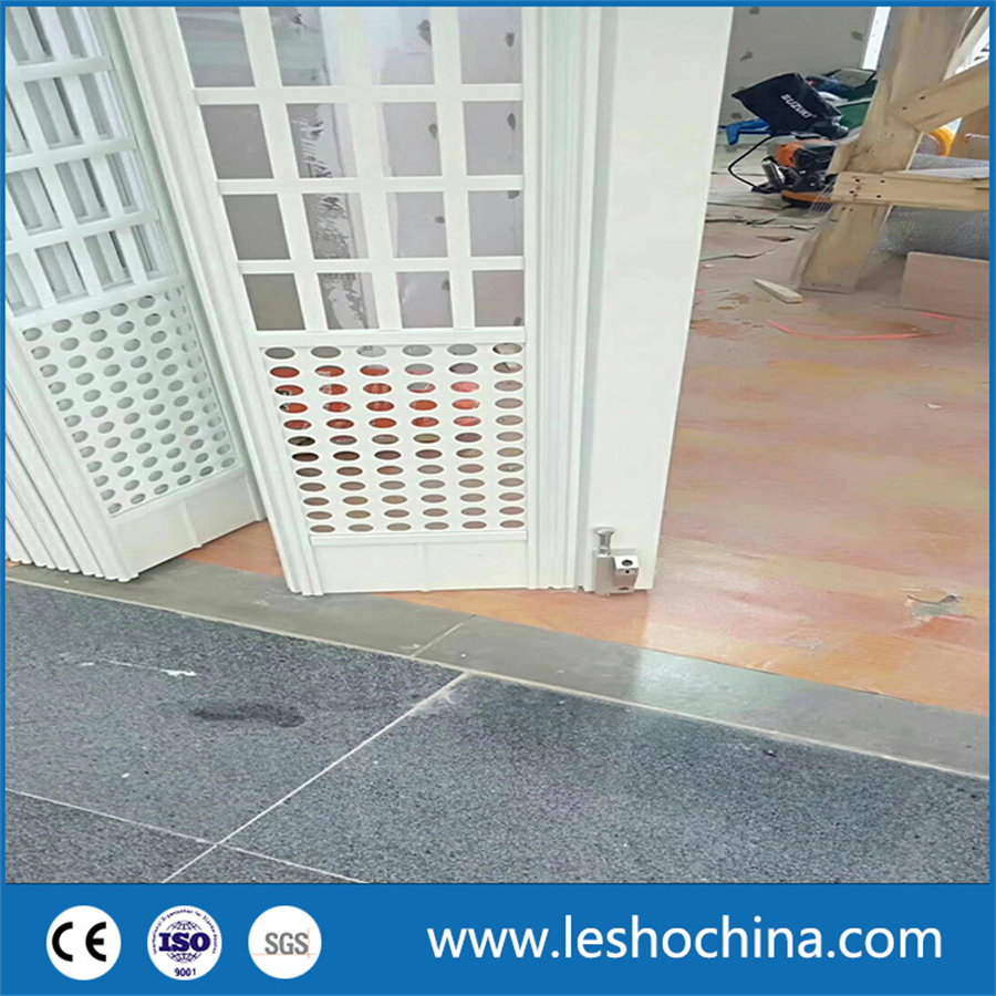 Shop Front Commerical Polycarbonate Transparent Folding Door