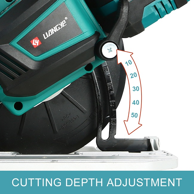 Аккумуляторная циркулярная пила Liangye 20V 165мм