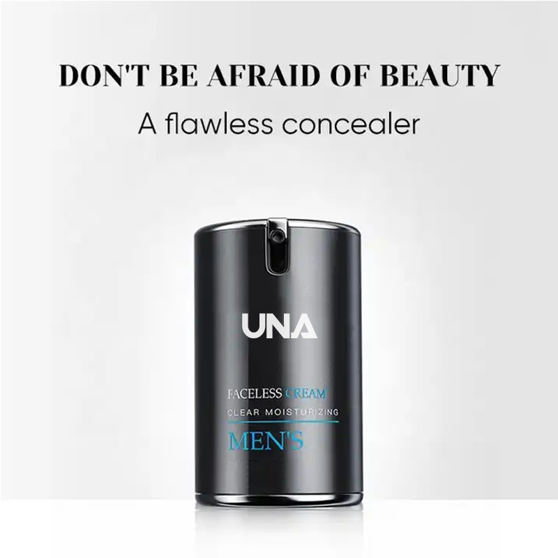 Men's Makeup Private Label Natural Vegan Lazy Cream Face Concealer Whitening Brightening Isolation Tone up Cream