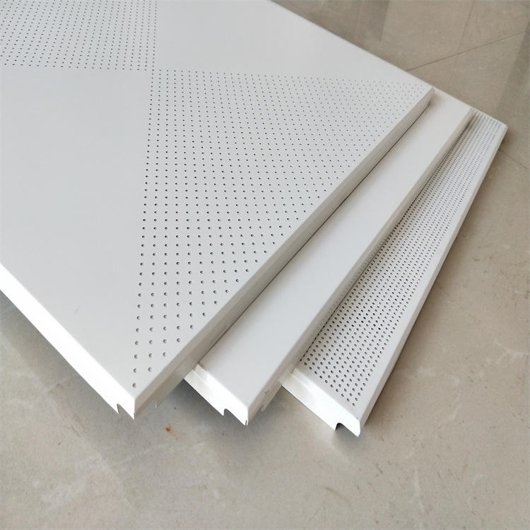 Modern Brushed Aluminum Ceiling Tiles for Luxury Apartment Interiors