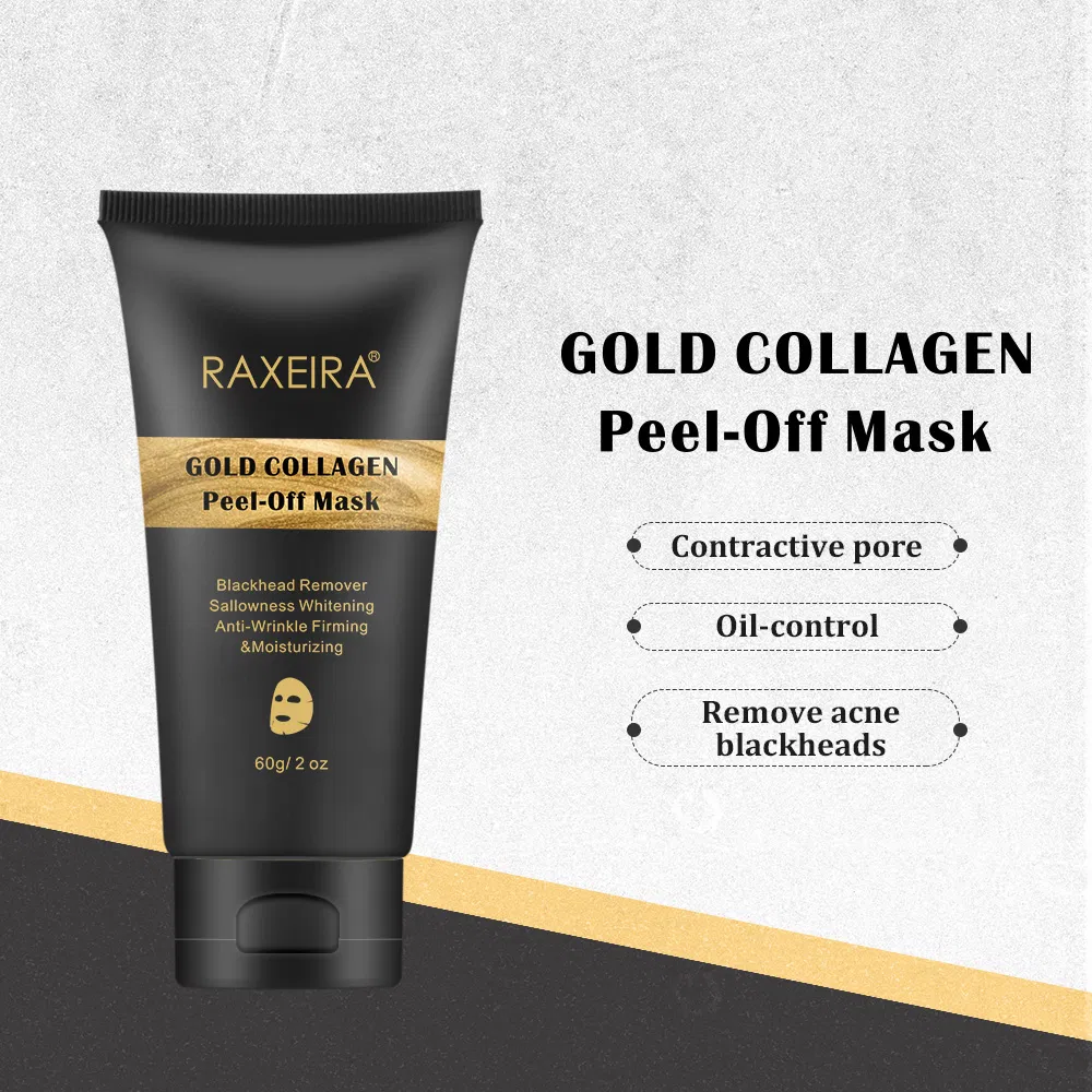 Gold Clay Face Mask with Collagen and Vitamin C for Clear Skin