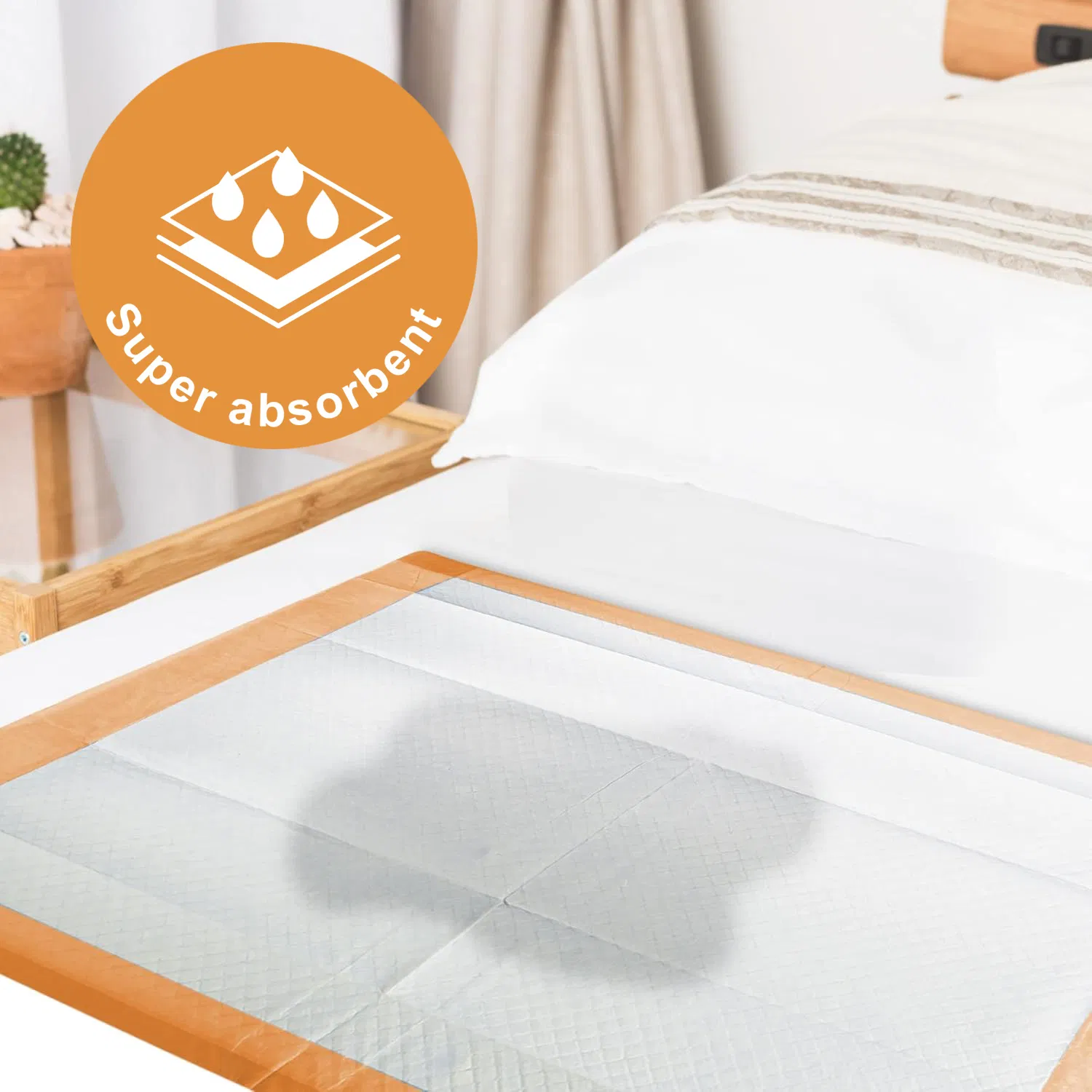 Esun 60*90 Underpad Absorbent Sheet Adult Pads Adult Disposable Pads Adult Diaper Blue Absorbent Surgical Underpad