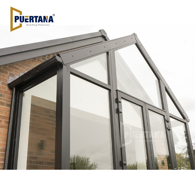 Prefab Lean to Sunroom Conservatory Greenhouse Sun Room Sunroom Glass House Aluminium Winter Garden
