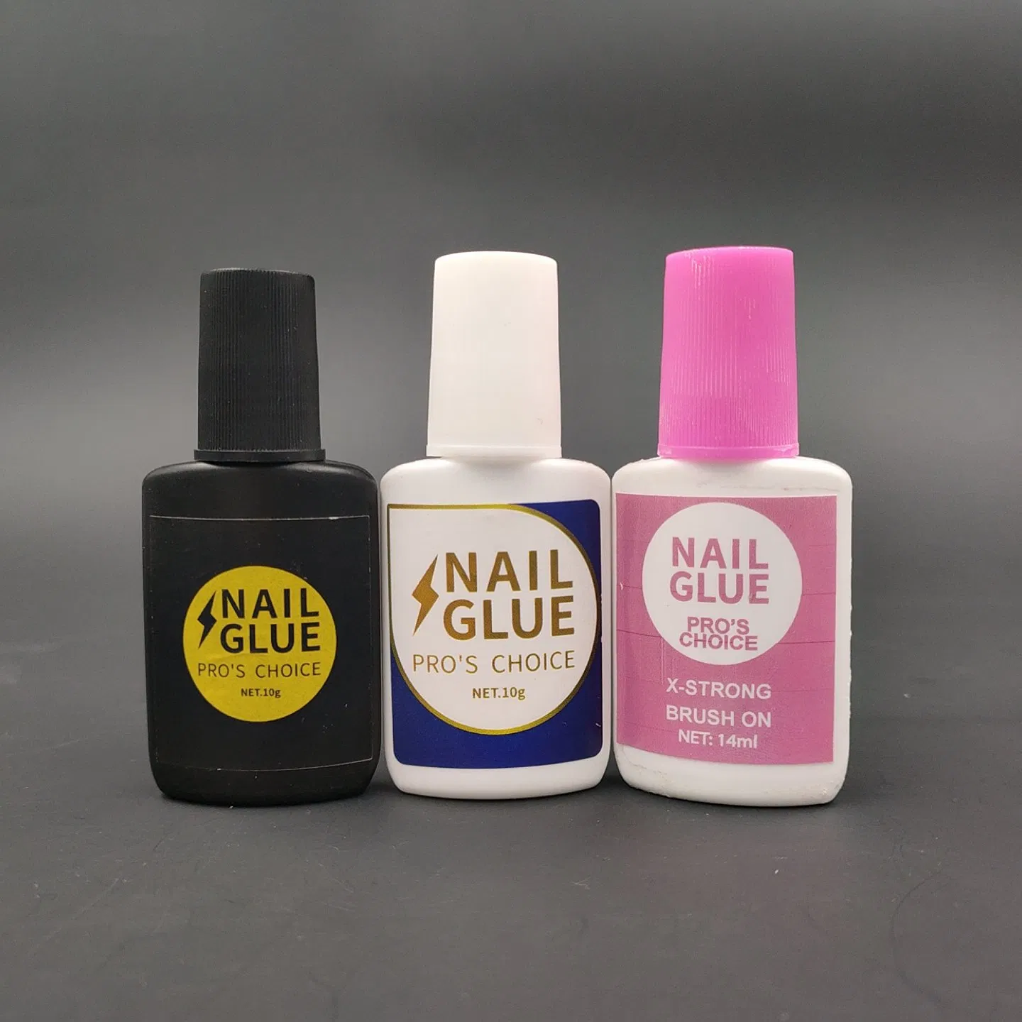 Star Speed Custom Private Label Strong Brush on Polish Glue Nail Foil Adhesive Art Glue Gel