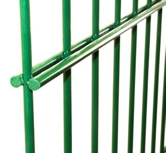 Galvanized Double Wire Fence 2D Fence Panel