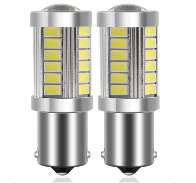 P21W 33 LED 5630/5730 SMD Универсальная лампа для стоп-сигналов и заднего хода (красная/белая/желтая, 12V)