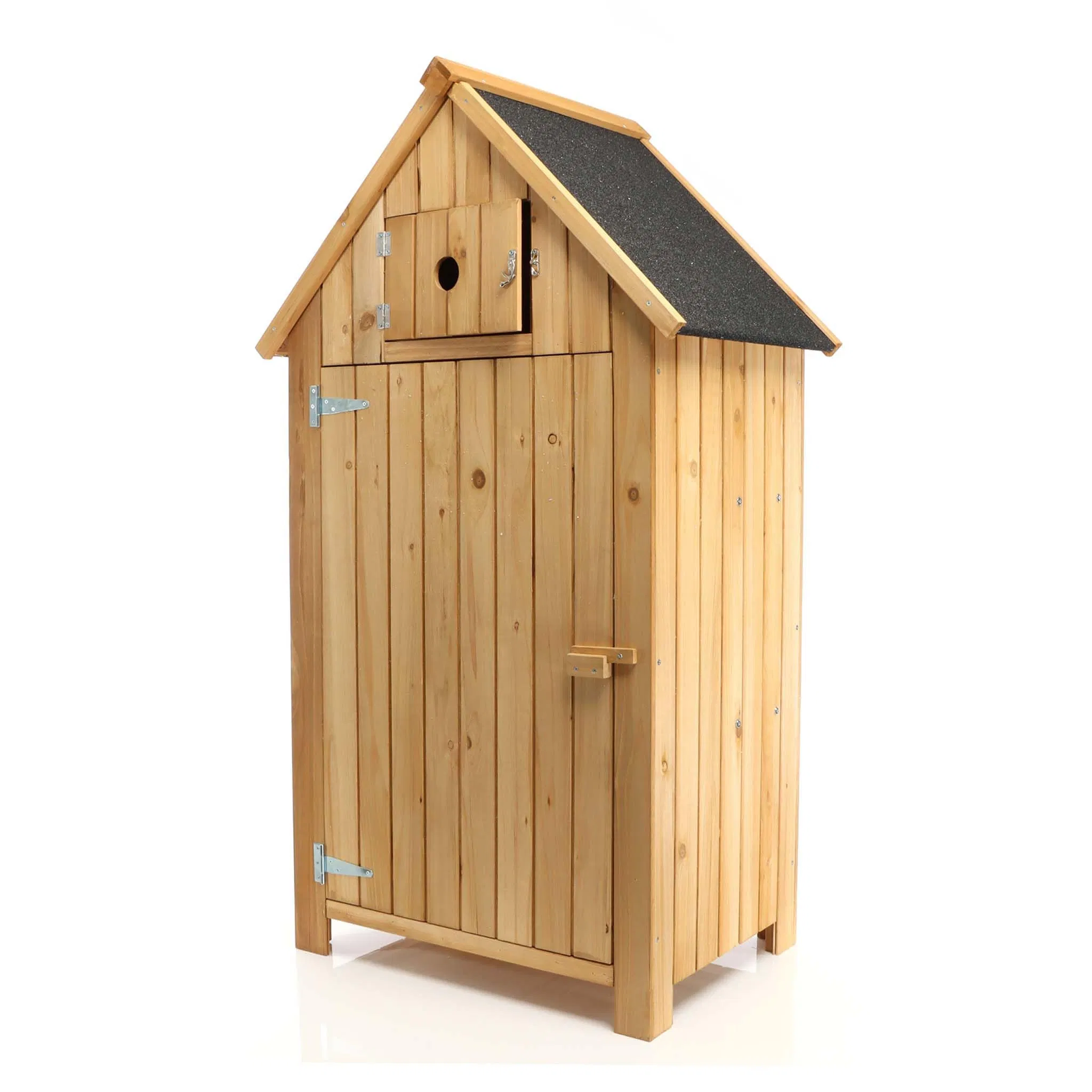 Garden Storage Cabinet Box with Bitumen Roof 770*540*1370 mm