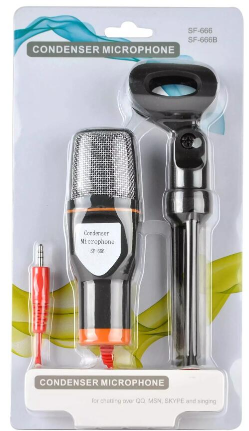 Конденсаторный микрофон для ПК, записи и стриминга