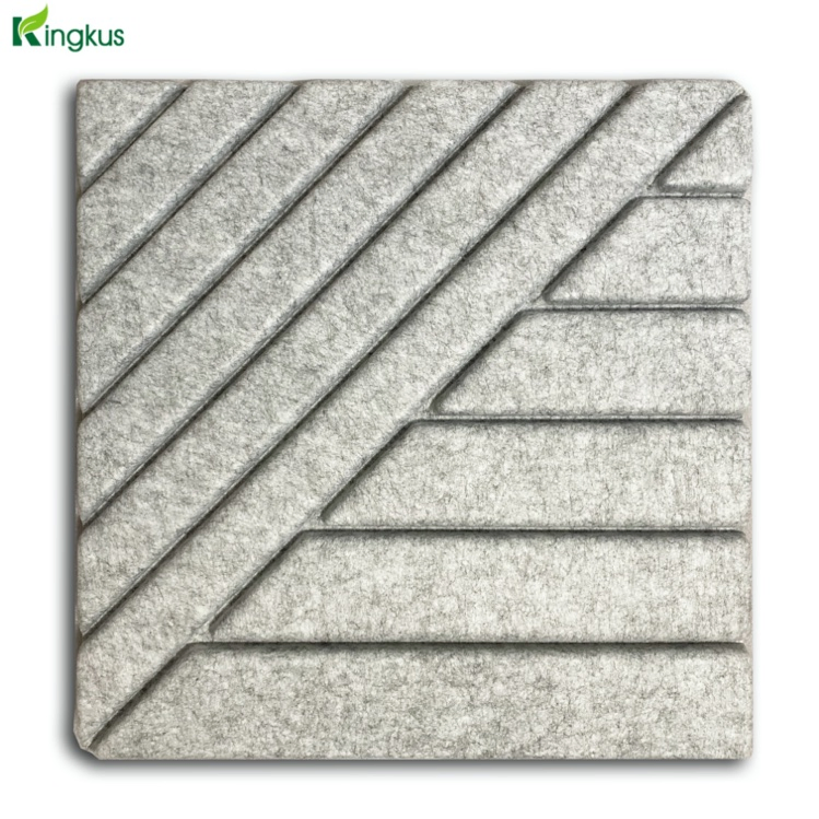 3D St Line Pet Acoustic Wall Board From Kingkus