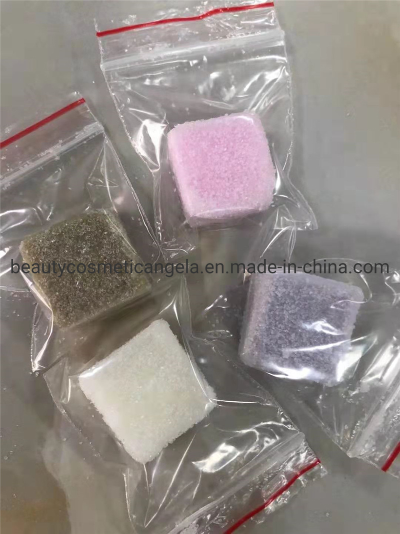 Wholesale Bulk Facial Exfoliator Scrub Ball Private Label Natural Vegan Sugar Cube Body Scrub