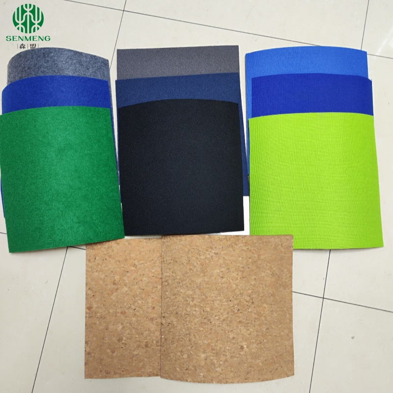 Cork Board Roll for Notice Displays and Background Wall Colorful Cork Roll