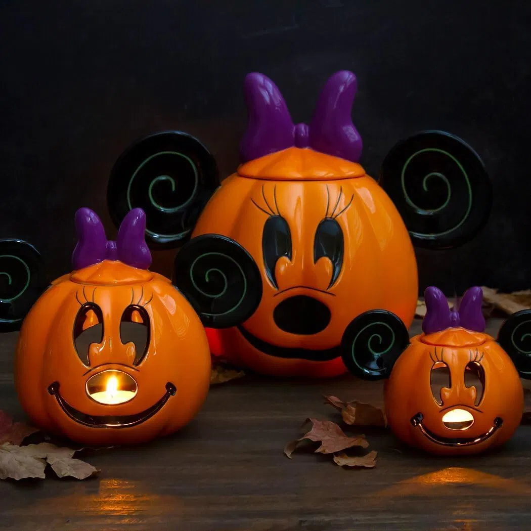 Halloween Accessory Scary Bat Ceramic Cookie Jar