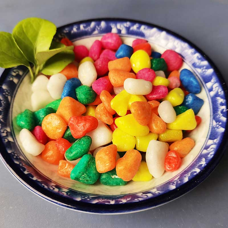 Good Price Decoration Fish Tank Bottom Pebbles Colorful Stone