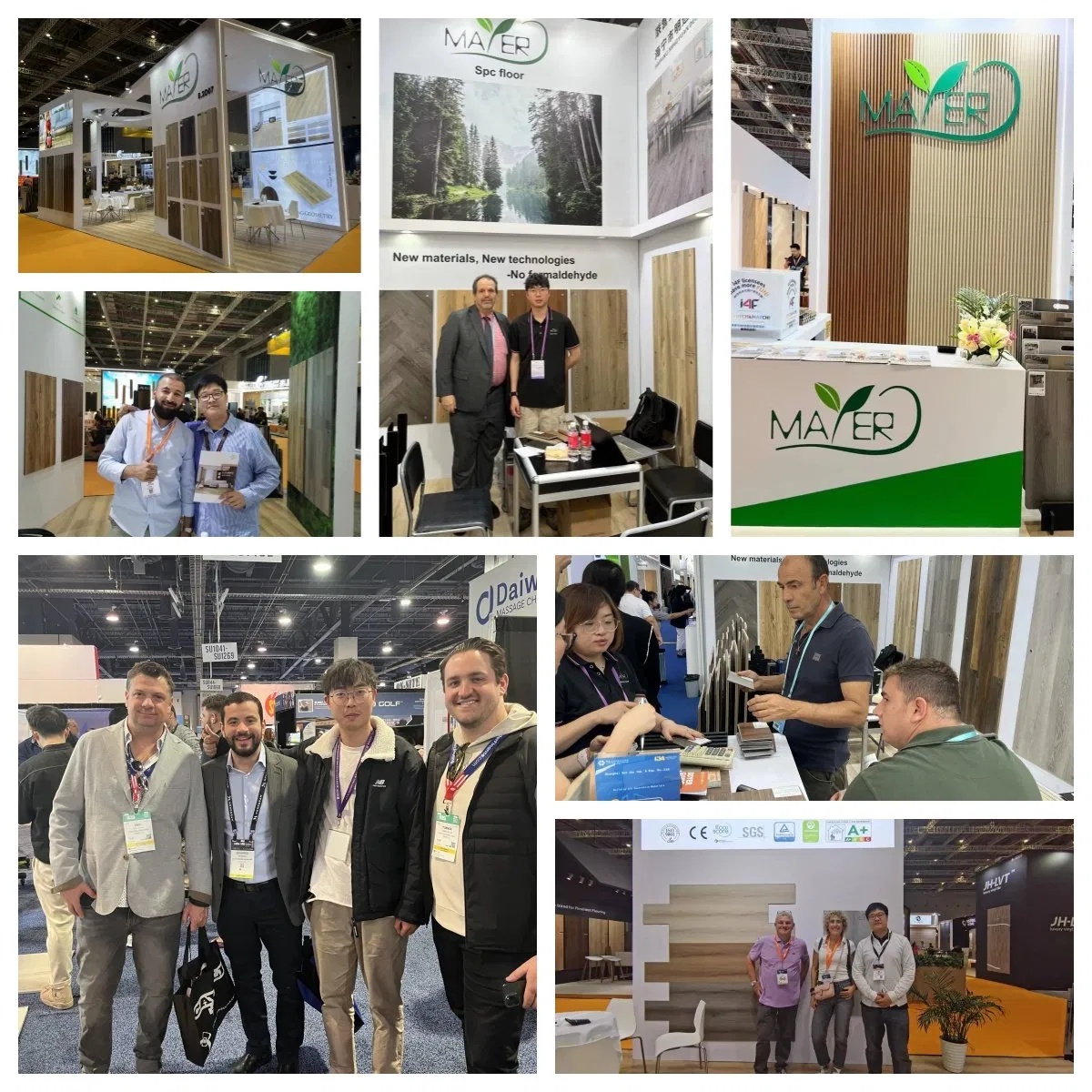 Виниловая плитка SPC Click под дерево для пола