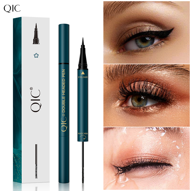 Factory New Arrival Waterproof Eyeliner Wholesale Cosmetic Eye Liner Liquid Eyeliner and Mascara 2 in 1