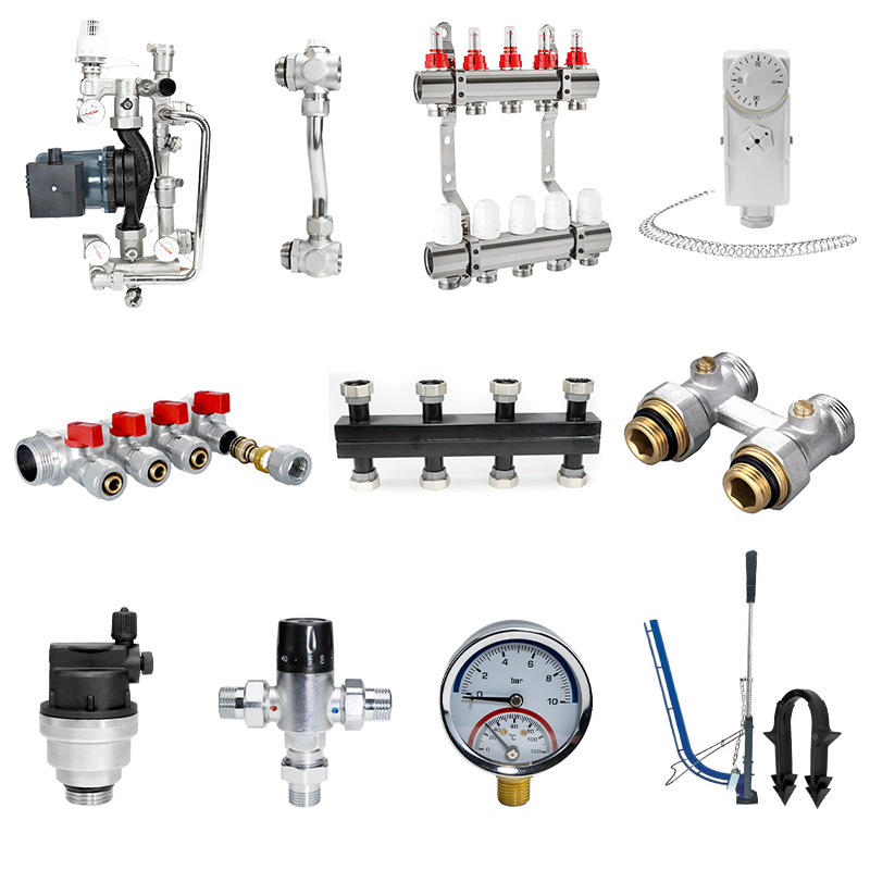 Low Price Energy-Efficient Water-Mix Center for Floor Heating Mixing Water System