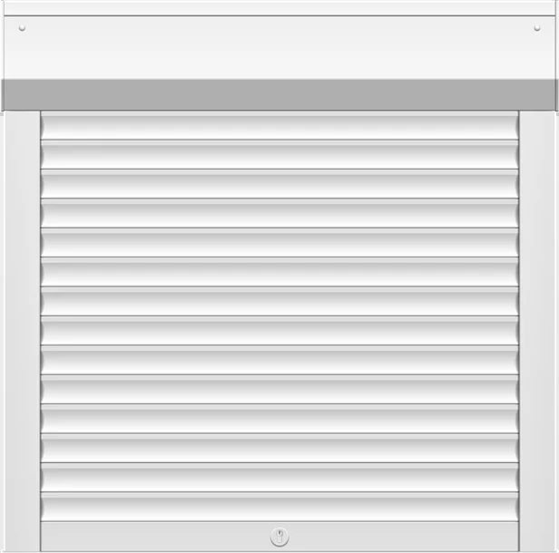 White Color Safety Design Aluminum Roller Shutter Door