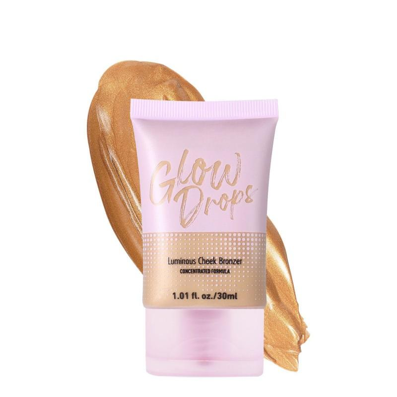 High Quality 30ml Liquid Highlighter Soft Tube Pearl Glow Radiant Glow Drops Bronze Long Lasting Gentle Formula Makeup Private Label Highlighter