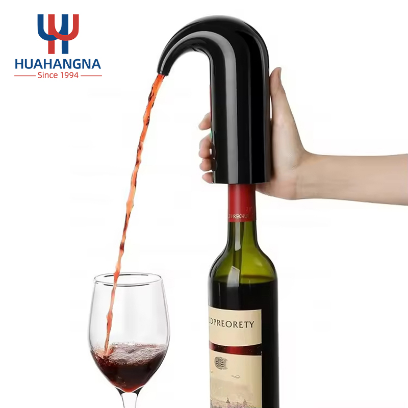 Wholesale Rechargeable Wine Aerator Custom Plastic Drip Stop Wine Liquor Aerator Pourer