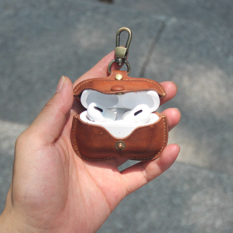 Ea136 Protective Cover Luxury Bag Designer Headphone Custom Earphone Cases Purse PRO Leather Airpod Case