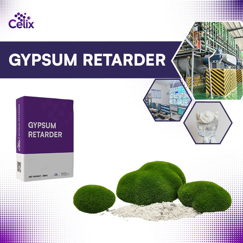 Celix Factory Manufacturer Supplier Gypsum Retarder Gr-400, Control Setting Times and Adjusted Based on Environmental Conditions