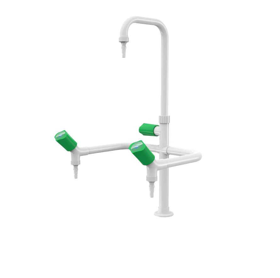Laboratory Sink Faucet with Triple Outlet Taps for Educational Institutions