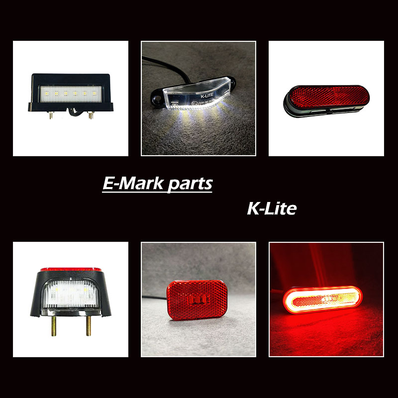 Светодиодный фонарь номерного знака CCC E4 E-MARK