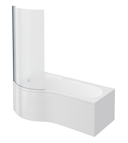 Угловая акриловая ванна Waltmal с дверцей