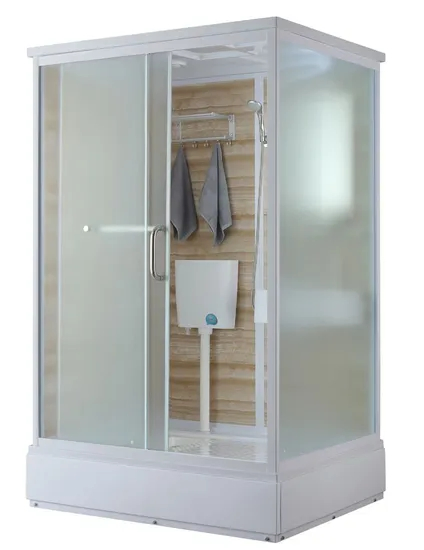 Prefab Toilet Bathroom Glass Shower Cabin Integrated Bathroom