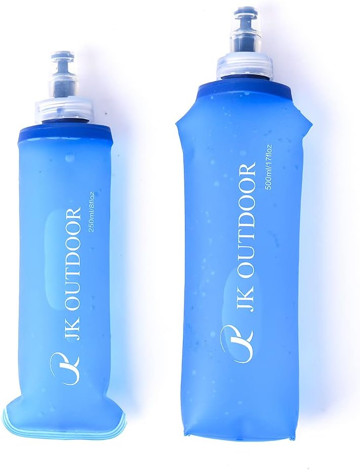 Складная бутылка для бега BPA Free TPU, 350-650 мл