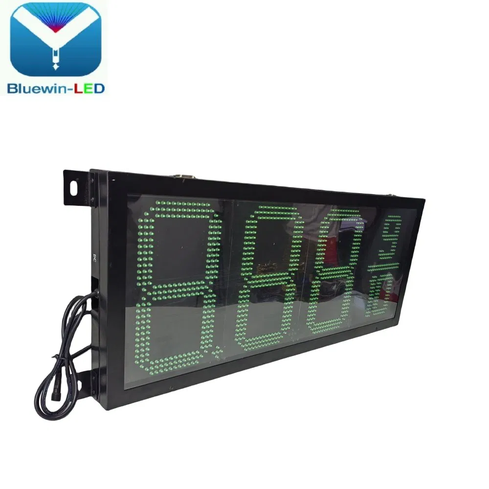 LED Fuel Price Sign Gasoline Screen LED Price Station Large 7 Segment Display for Outdoor Price Board LED Gas Display