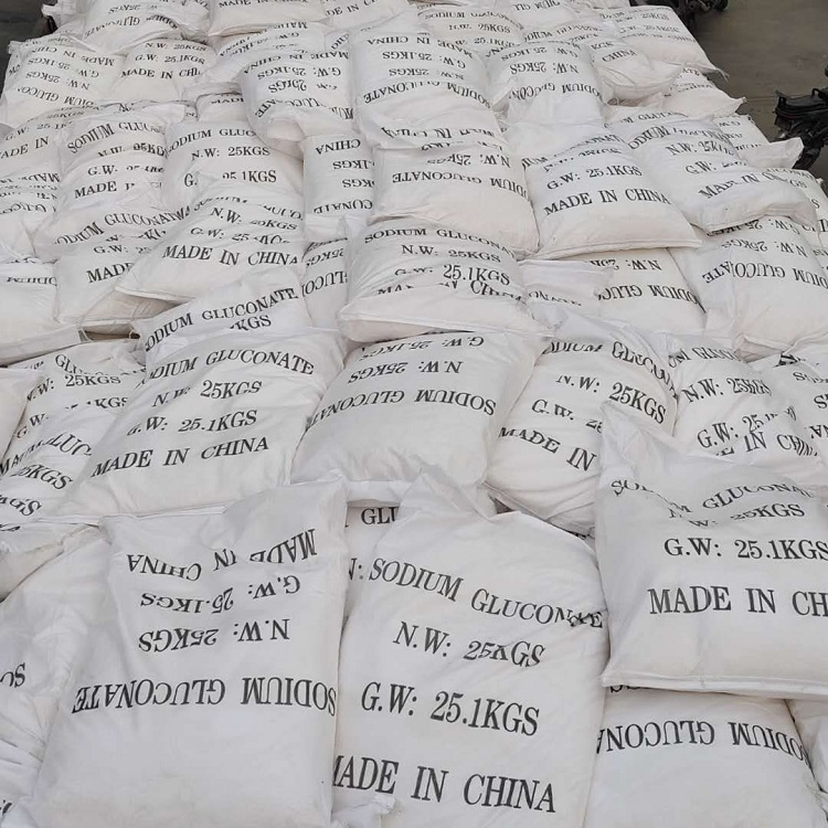 Industrial Grade Additive 98% Sodium Gluconate Powder