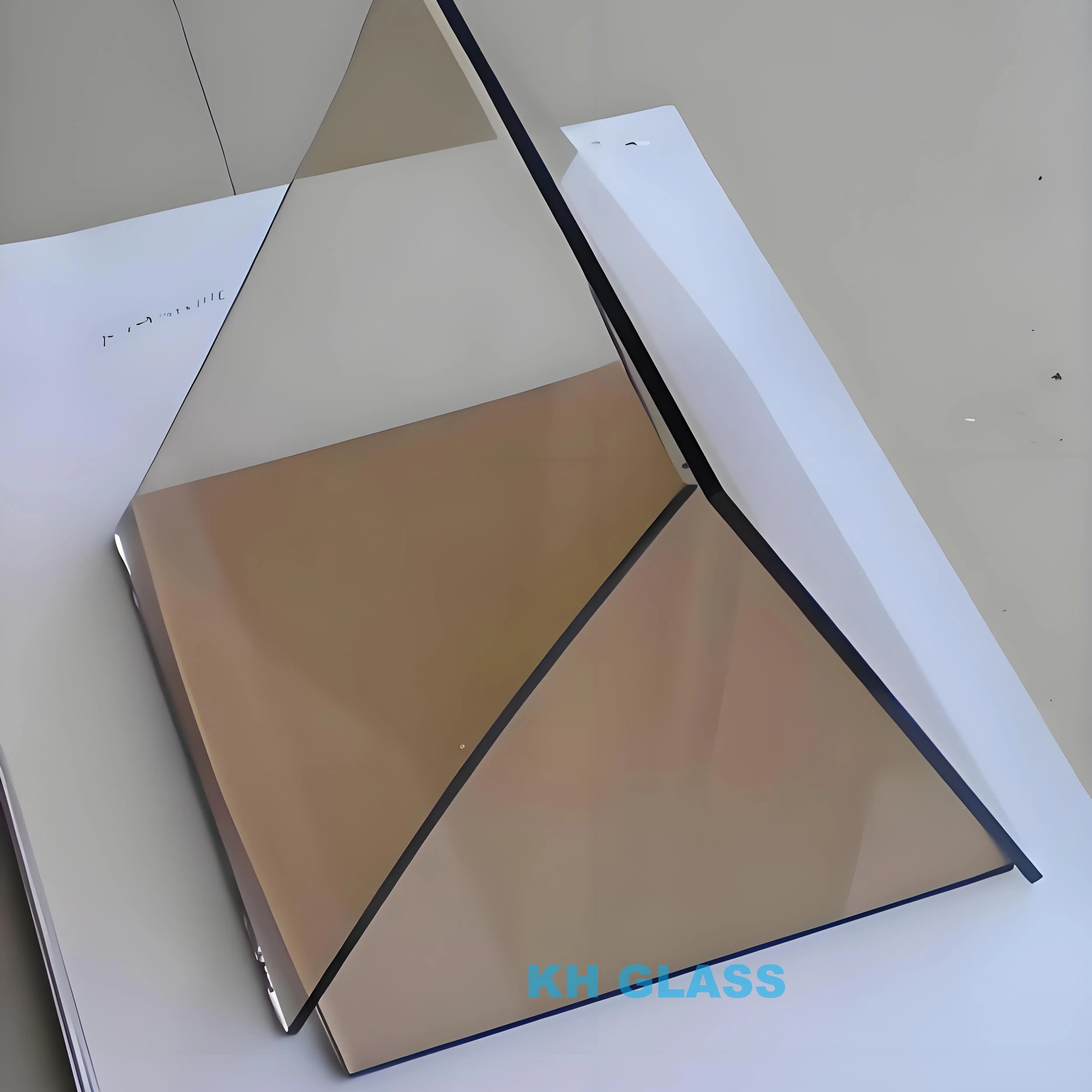 4mm 5mm 5.3mm 6mm Euro Bronze/Light Bronze/Brown Reflective Glass for Construction