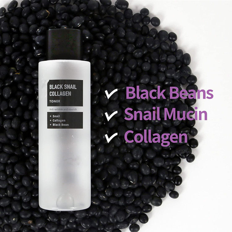 Korean Skin Care Firming and Lifting Skin Black Snail Collagen Toner