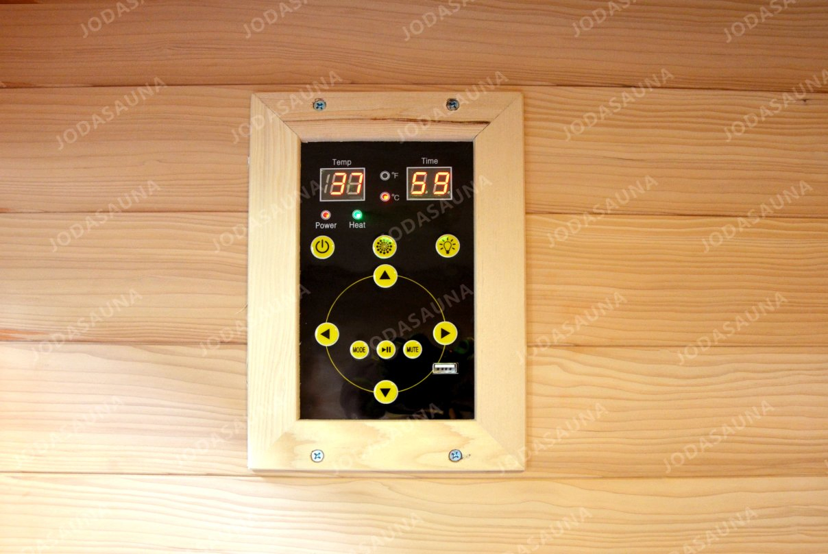 Инфракрасная сауна на 3 человек из хемлока