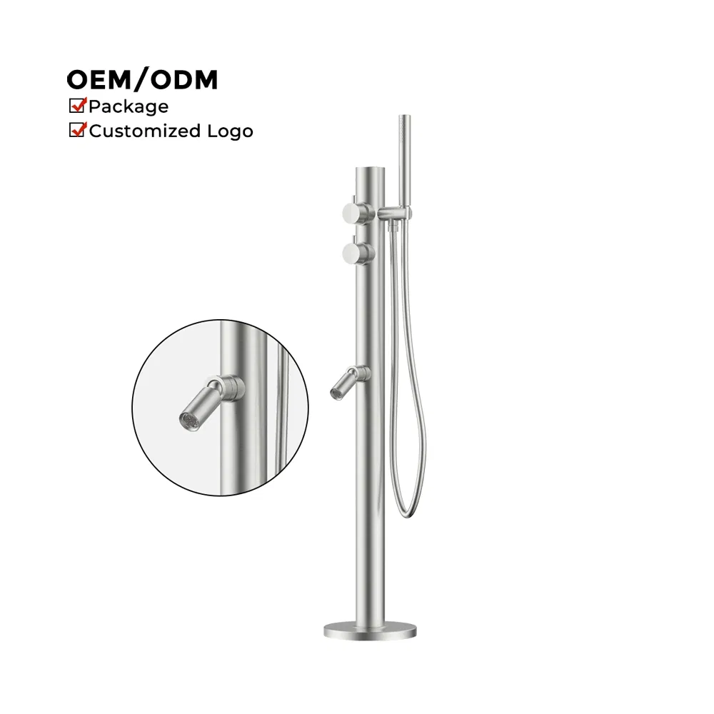 Premium Outdoor Stainless Steel Shower with Adjustable Rainfall